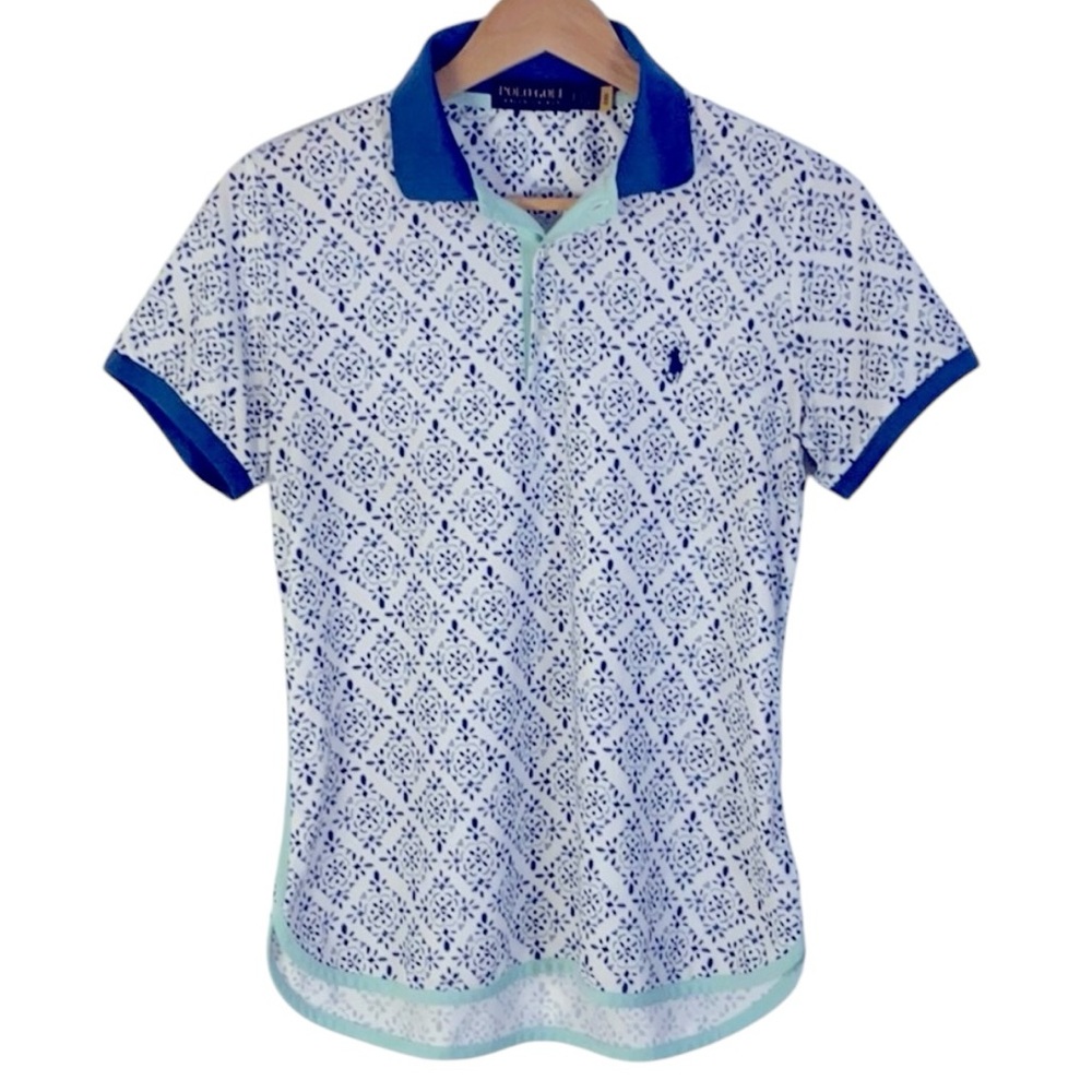 Ralph Lauren Golf Graphic Jersey Polo Shirt Sz S Breathable Sport Motion - Picture 4 of 7